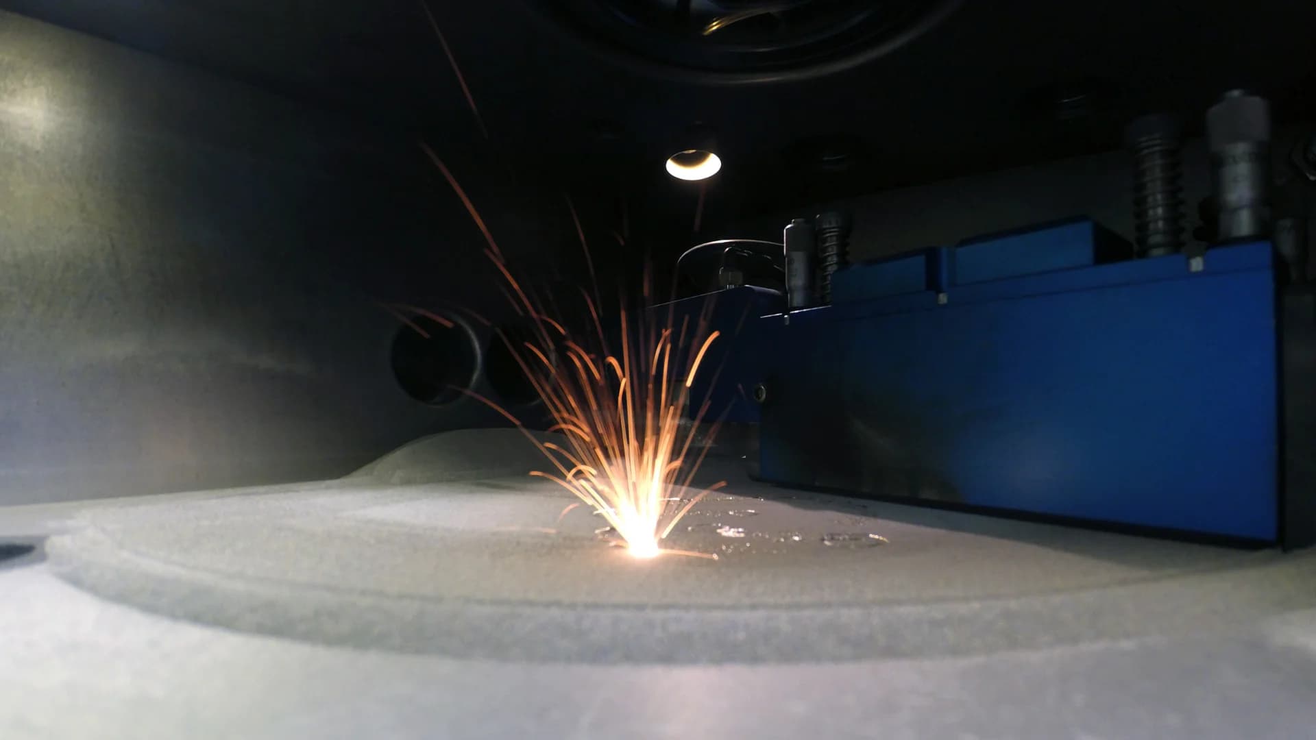Laser sintering process